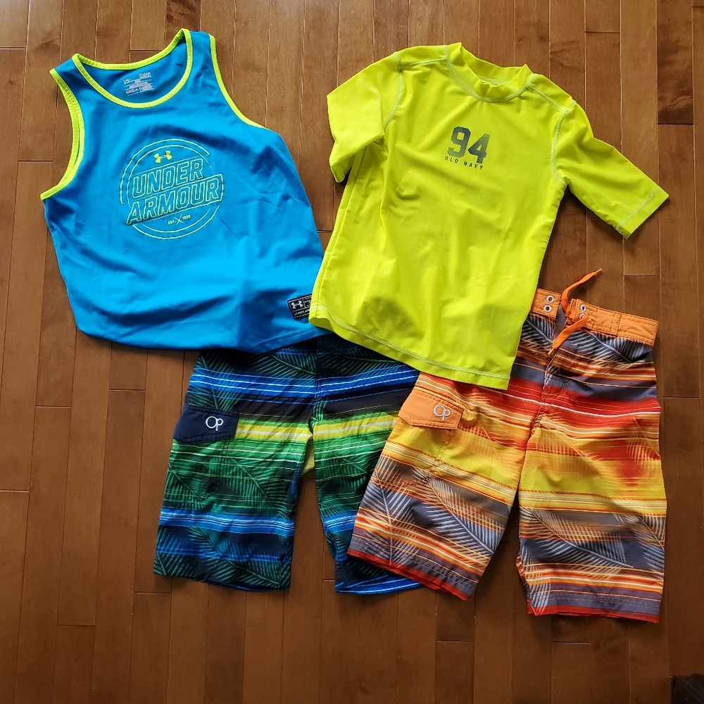 Boys variety Tops and shorts/bathing suit